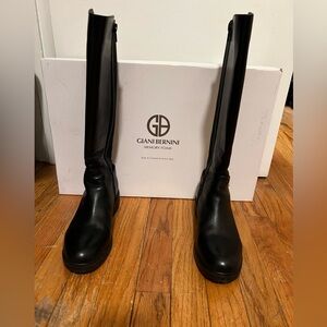 Giani Bernini Black Riding Boots